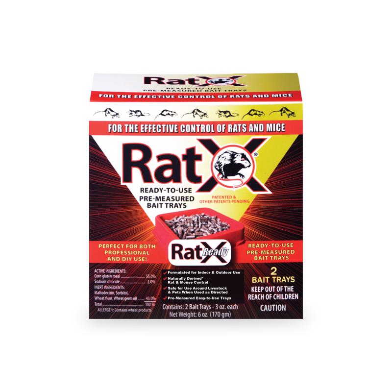 Emery Jensen RATX bait tray 2-pack for mouse and rat traps, designed for effective pest control in traps.