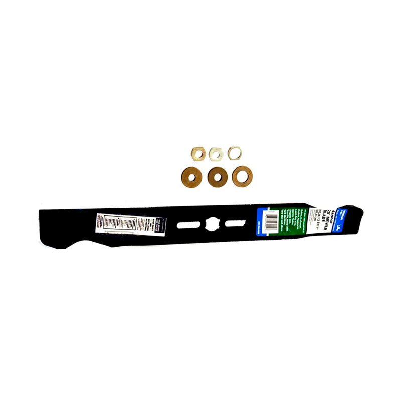 Emery Jensen MWR BLDE 3N1 20-inch universal mower blades, sharp cutting edges for lawn mower maintenance.
