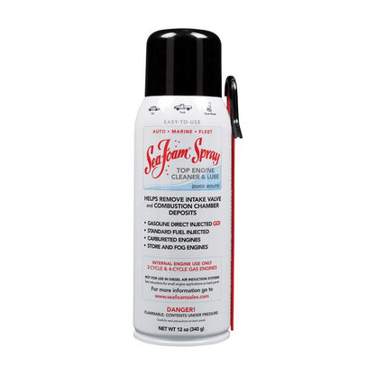 Emery Jensen Sea Foam Spray Cleaner in a 12oz spray bottle, suitable for multi-purpose cleaning and maintenance.