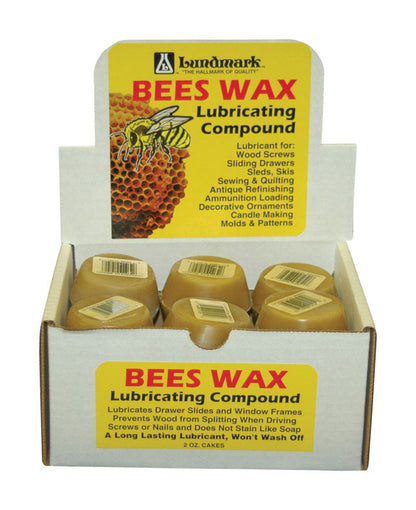 WAX BEESWAX CAKES 2OZ - Pack of 27