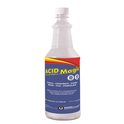 MURIATIC ACID LIQUID 1QT - Pack of 15