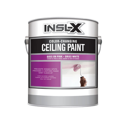 Emery Jensen color-changing ceiling paint in a pack of 4, specialty national brand product for interior ceiling remodeling.
