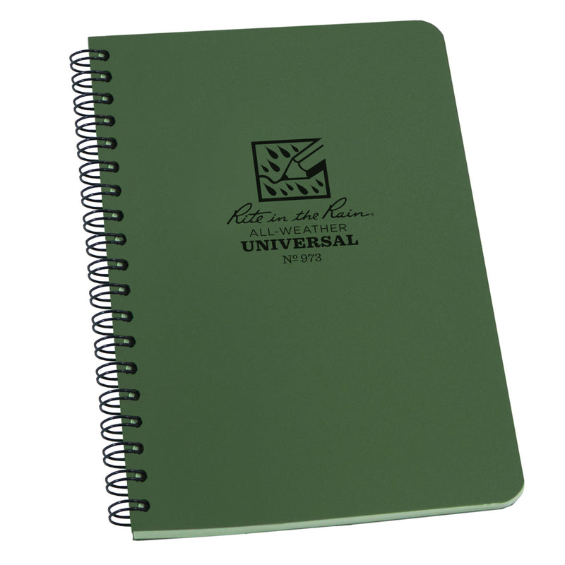 NOTEBOOK 4.6X7" GRN - Pack of 6