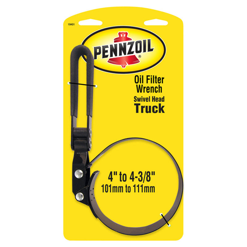 Emery Jensen XL oil filter strip wrench used for removing large oil filters in automotive maintenance.