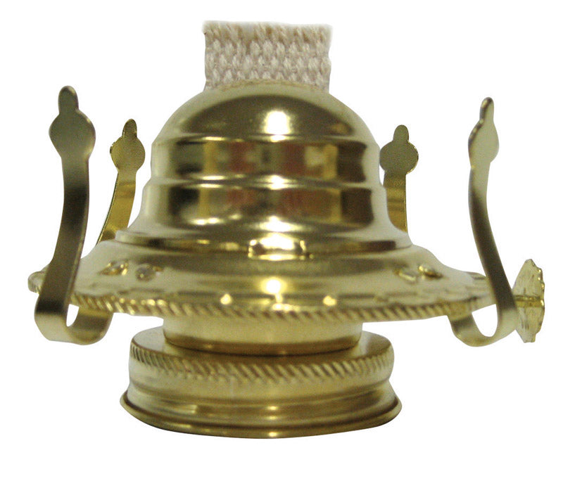 Emery Jensen Burnr oil lamp in large size with wick, classic design for indoor or outdoor use, oil lamp accessory.