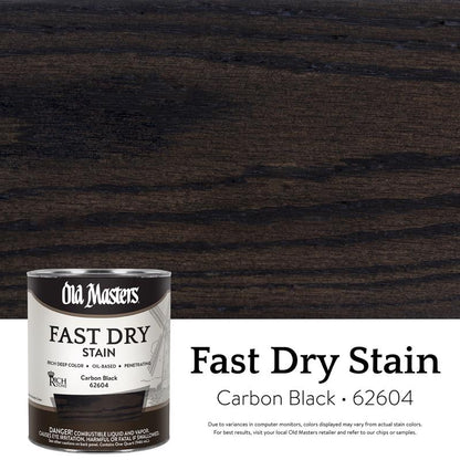 FAST DRY WD STAN BLK 1QT - Pack of 4