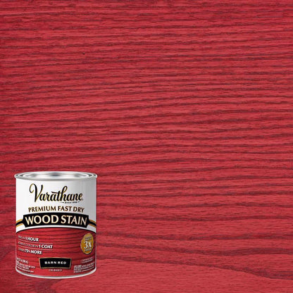 FD WOOD STN BARN RED QT - Pack of 2
