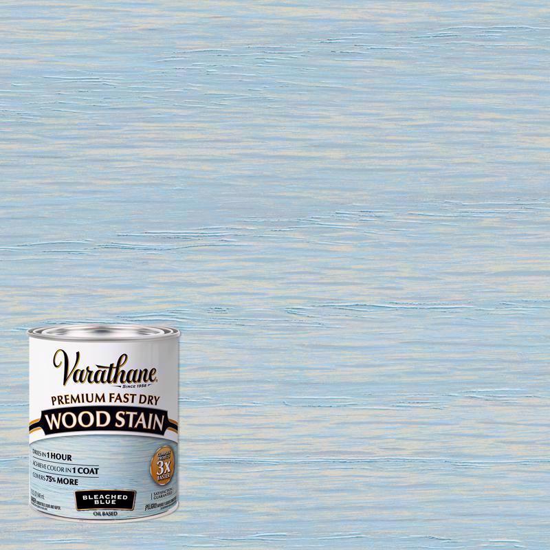 FD WOOD STN BLCH BLU QT