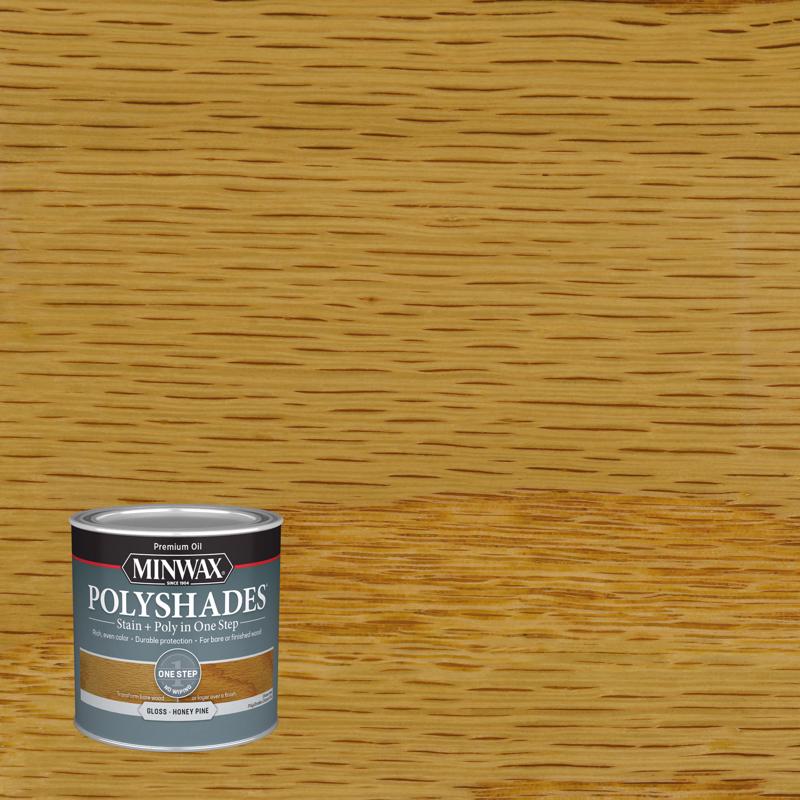 Polyshade.5pt GLS H PINE - Pack of 4