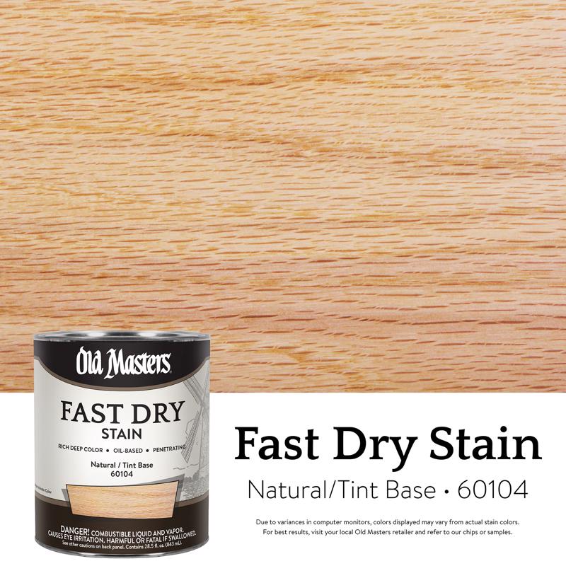 STAIN FSTDRY NAT TNT 1QT - Pack of 4