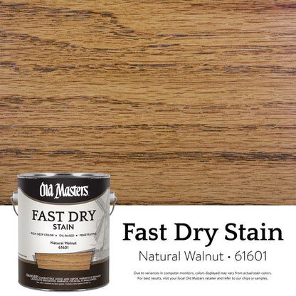 Emery Jensen natural oil stain in 1-quart bottles, pack of 4, for wood and furniture finishing.