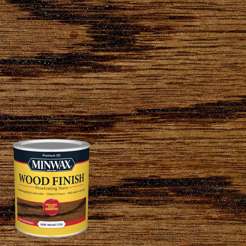 STAIN MINWAX QT DK WALNT - Pack of 4