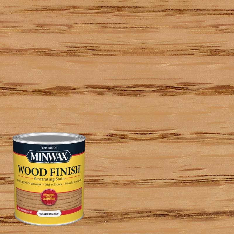 STAIN MINWAX QT GOLD OAK - Pack of 4