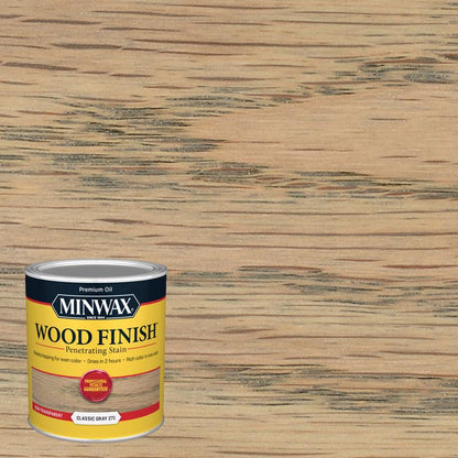 STAIN MINWX QT CLS GRAY - Pack of 4