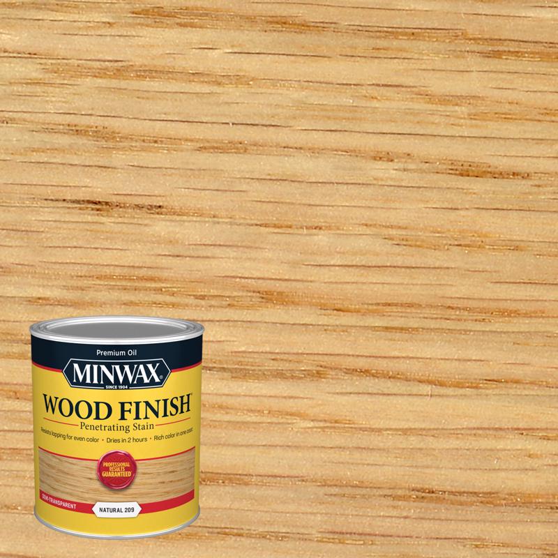 STAIN MINWX QT NATURAL - Pack of 4