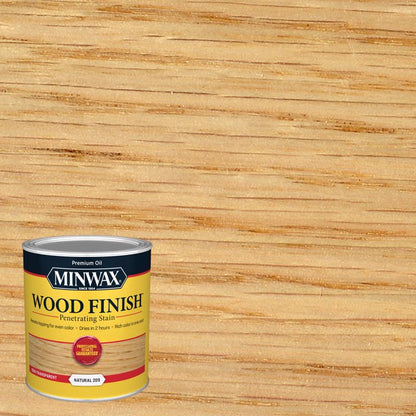 STAIN MINWX QT NATURAL - Pack of 4