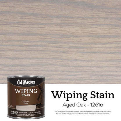 WIPE STAIN AGEDOAK .5pt - Pack of 6