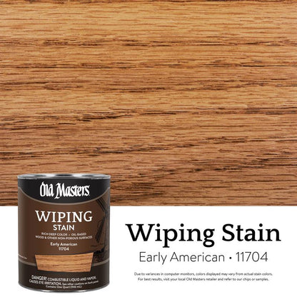 Emery Jensen oil stain wipe in a 1-quart pack of 4, suitable for removing stains from wood and other surfaces.
