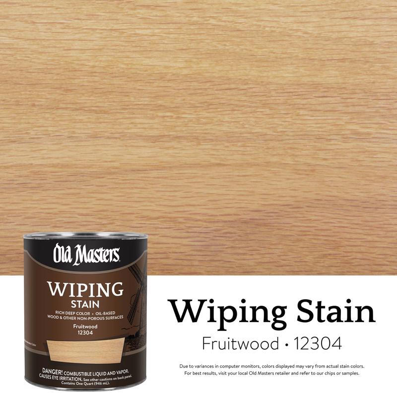 WIPE STAIN FRUITWOOD 1QT - Pack of 4
