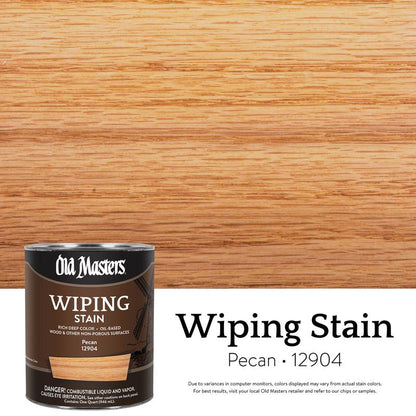 WIPE STAIN PECAN 1QT - Pack of 4
