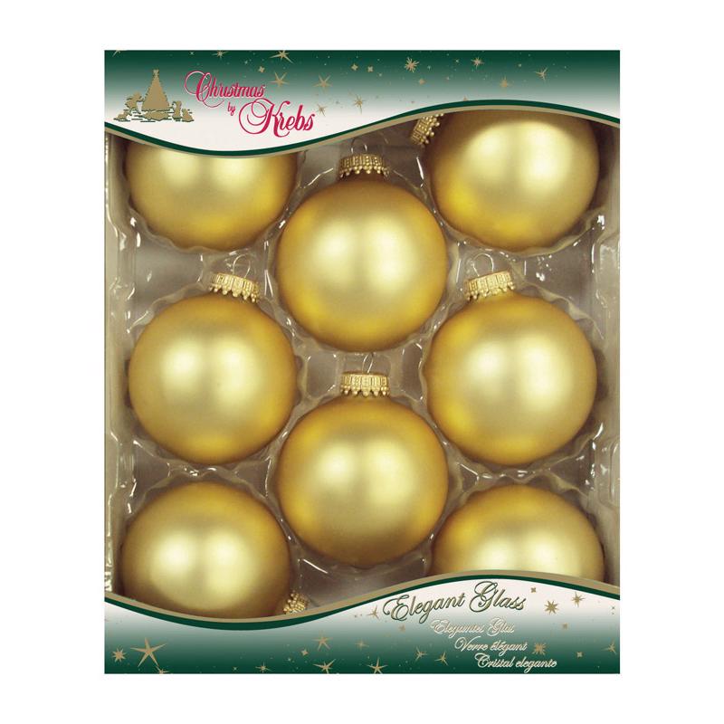 Set of 12 Emery Jensen gold ornaments, decorative holiday ornaments with intricate designs, ideal for festive decorating.