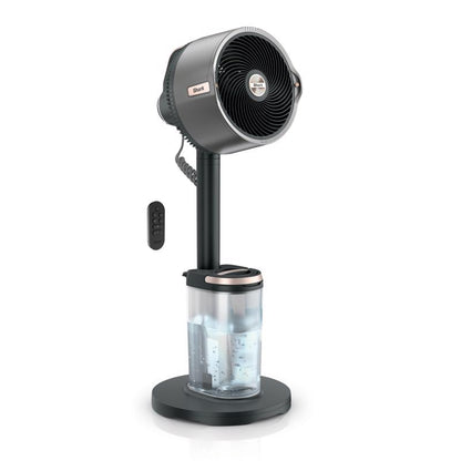 Emery Jensen MSTNG FN oscillating stand or wall fan, 36.77-inch size, with adjustable blades and sturdy mounting features.