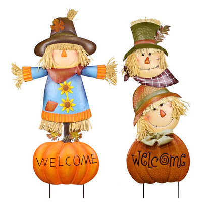 SCARECROW WELCOME STAKE - Pack of 8