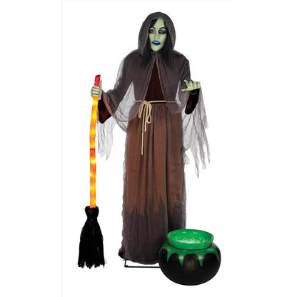 WITCH YARD DECOR 6'