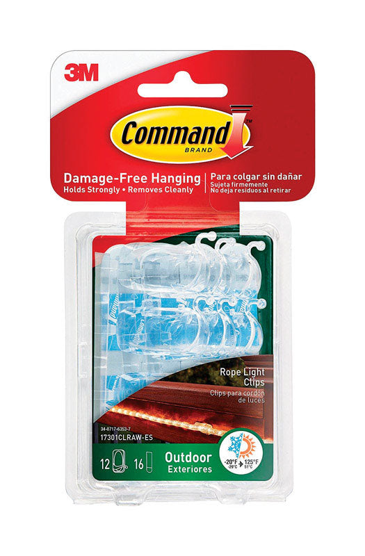 ROPE LIGHT CLIPS CLR