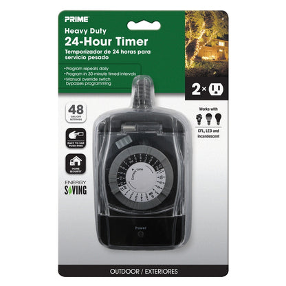 TIMER OUTDR 24HR W/out