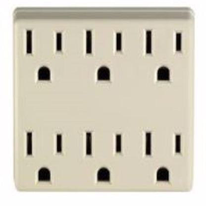 ADAPTR OUTLET 6 IVY 15A