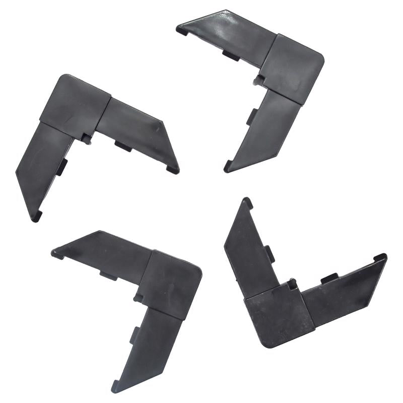Emery Jensen packaged screen frame, ORNR BRNZ, bronze finish, 4-pack for window installation or replacement.