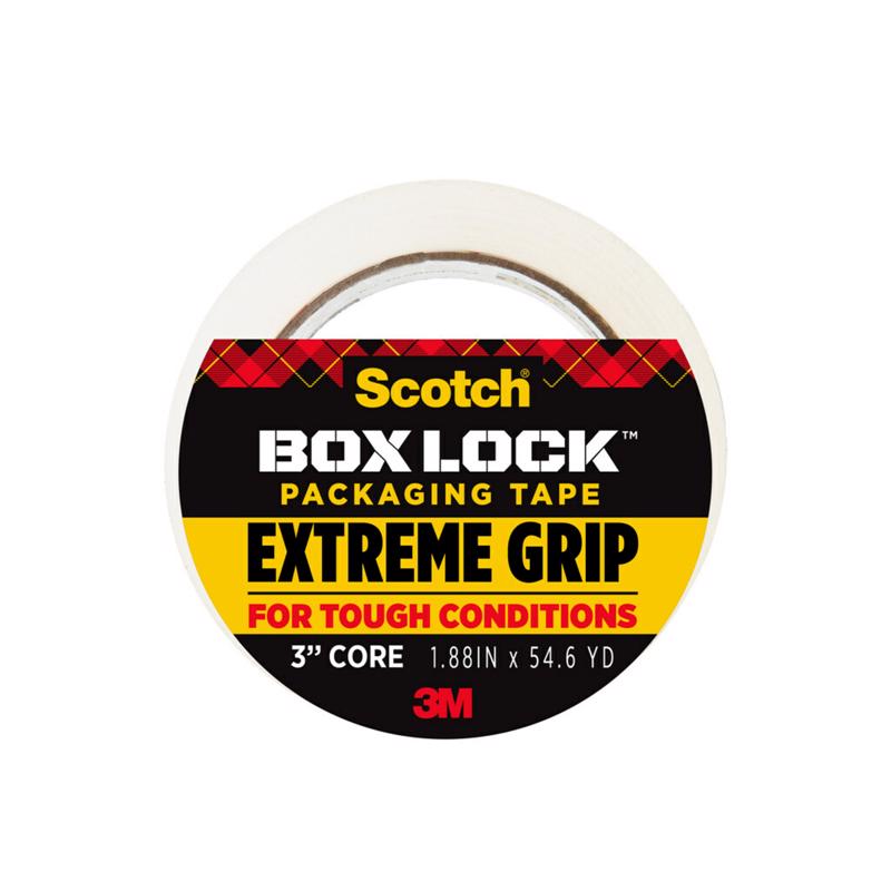 Emery Jensen clear packaging tape, 1.88-inch width, in a 1-pack, suitable for sealing boxes and packages.