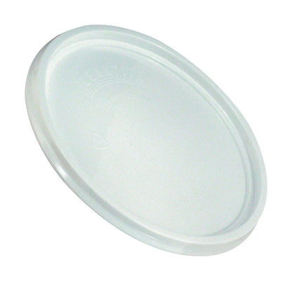 Set of 24 Emery Jensen plastic bucket lids for 1-gallon paint pails, durable and easy to seal for painting projects.