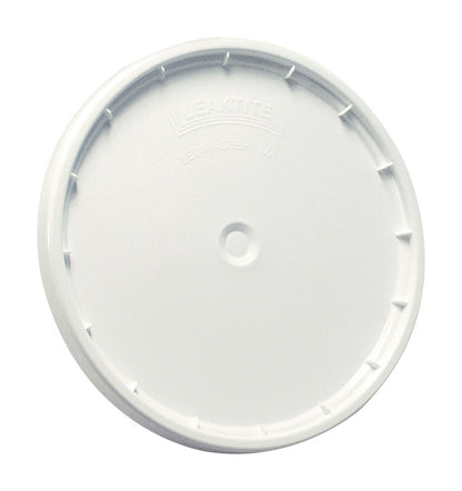 Emery Jensen 12-inch plastic bucket lid for paint pails, pack of 10, compatible with 12-inch paint pails and tray liners.