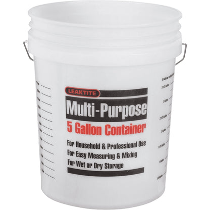Multi-purp PAIL 5GAL CLR - Pack of 10