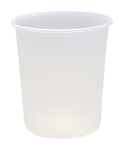 Set of 48 white 5-gallon paint pail liners from Emery Jensen, designed for paint pails and trays.