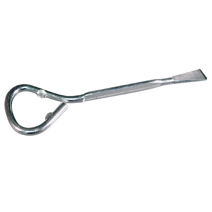 Emery Jensen painters tools can bottle opener with sturdy metal construction and ergonomic handle for easy use.