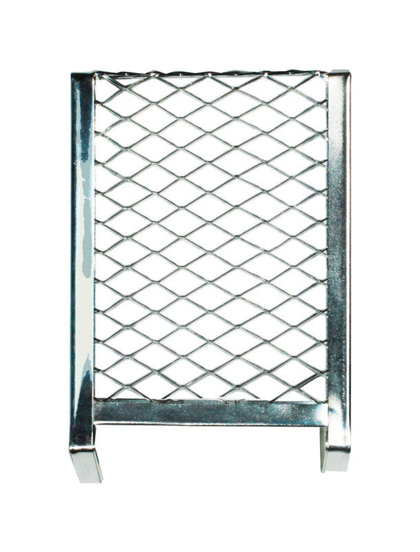 Emery Jensen paint can grid made of metal, 10-inch width, designed for organizing and drying paint cans in painters' tools.