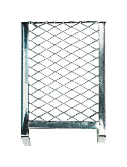 Emery Jensen paint can grid made of metal, 10-inch width, designed for organizing and drying paint cans in painters' tools.