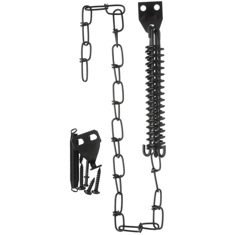 Emery Jensen Spring&Chain RETAINGER B part, used in equipment repair, shown in a close-up of the metal component.