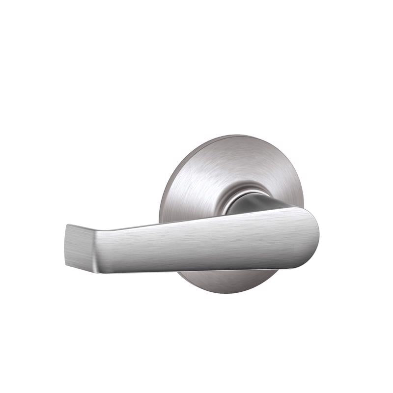 Emery Jensen COMM Pass Lever Elan SC door handle in a sleek passage style, featuring a modern design and metallic finish.