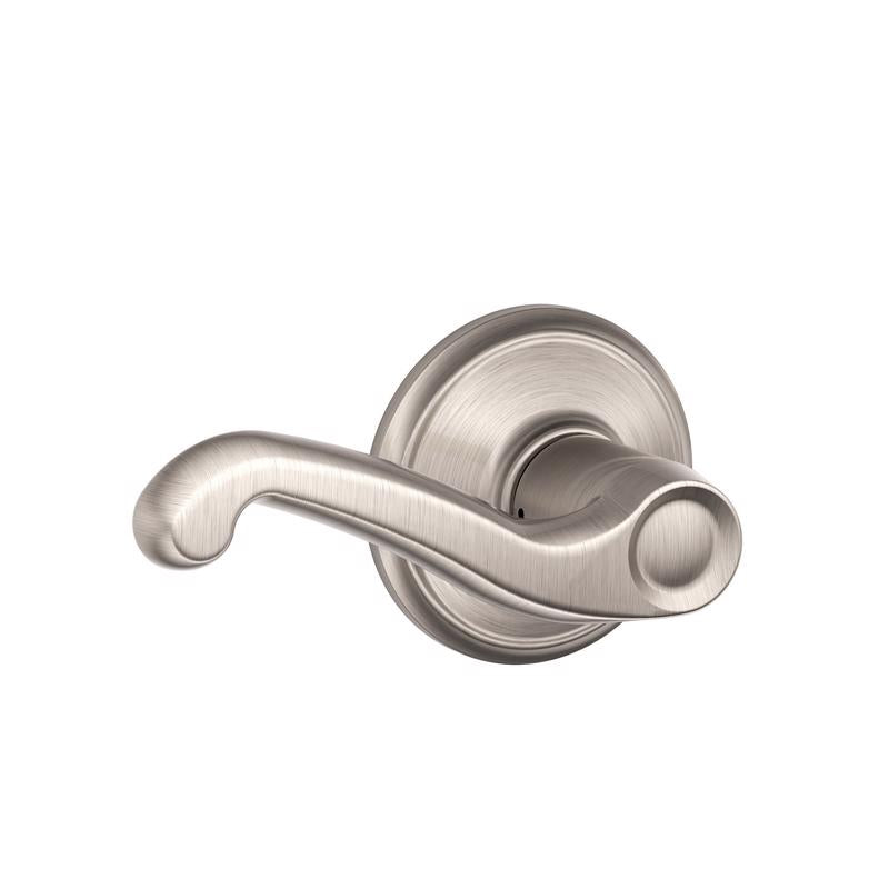Emery Jensen Flair Passage Lever SN door handle in a sleek, modern design for interior passage doors.