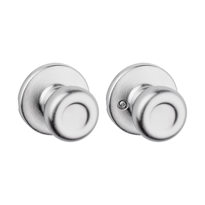 Emery Jensen LOCK PA US260D AL Vispac passage door lock, silver finish, with keyless entry and sleek design for interior doors.