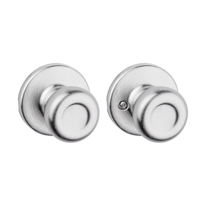 Emery Jensen LOCK PA US260D AL Vispac passage door lock, silver finish, with keyless entry and sleek design for interior doors.