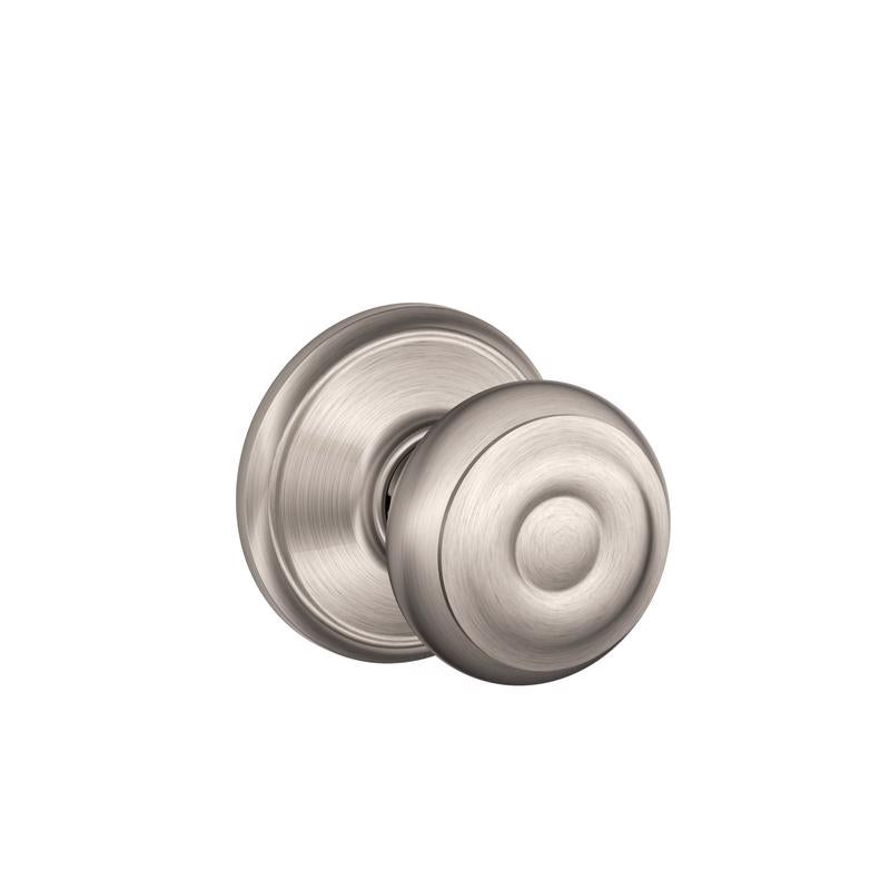 Emery Jensen Lock Pass GEO Passage lock with a sleek silver finish, designed for secure door passage use.