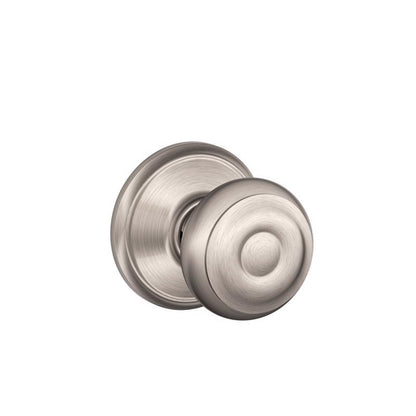 Emery Jensen Lock Pass GEO Passage lock with a sleek silver finish, designed for secure door passage use.