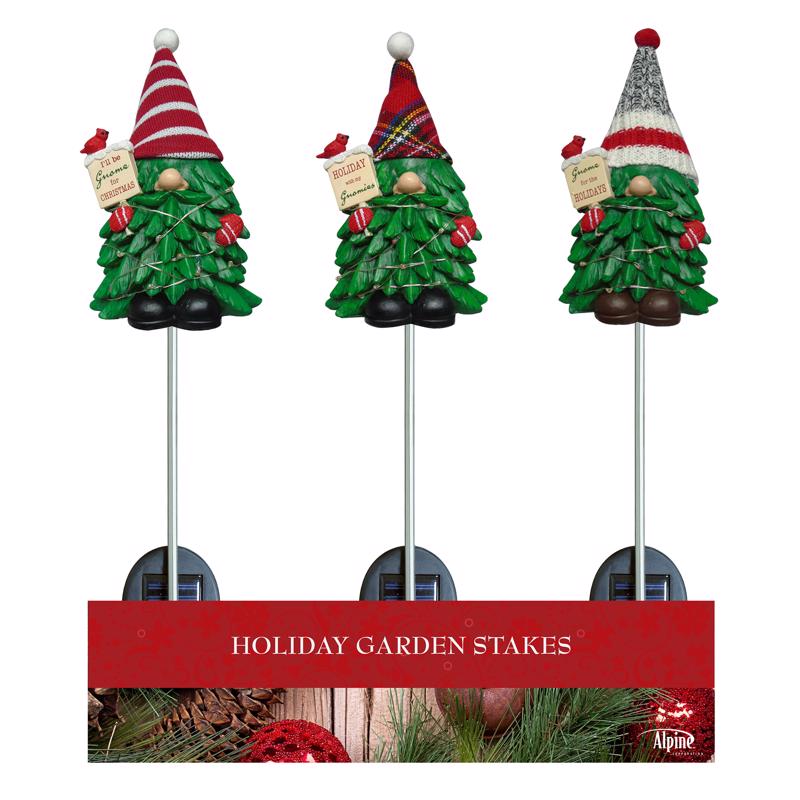 Emery Jensen CMAS GNM Garden Stake Assortment, 9-pack pathway markers for garden borders and landscaping.