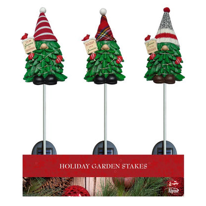 Emery Jensen CMAS GNM Garden Stake Assortment, 9-pack pathway markers for garden borders and landscaping.