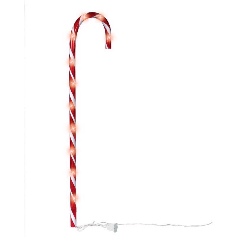 LIGHTED CANDY CANE 27" - Pack of 24